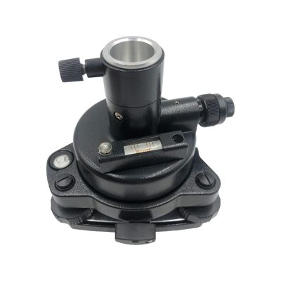 Black Three-Jaw Tribrach with Adaptor