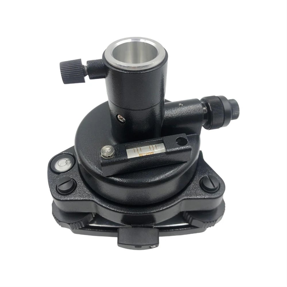 Black Three-Jaw Tribrach with Adaptor