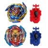 Wotean Gyros Turbos Set, 4D Arena Metal Fusion Battles Gyros, with Battling Top Launcher, Gift Sets for Kids,B163+B173-1 view 1
