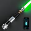 DAMIENSABER Upgrade RGB3.0 Light Saber, Motion Control Smooth Swing Light Sabers,16 Sound Fonts Saber with Infinite Color Changing,Obiwan Light Saber for Adults, Metal Hilt view 1