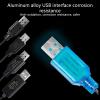 KANGQL Charging Cable, USB Charger Cable for 3.6V 4.8V 6V 7.2V LiPo & Li-ion Batteries,with SM-2P/JST/KET Plug Remote Control Toy Charger, L view 4
