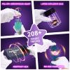 Nicella Magic Kit - 208+Magic Tricks for Kids Age 6-8, Magic Set with Manual and Video for Beginners and Kids, Christmas Halloween Birthday Gifts Toys for Ages 6 7 8 9 10 11 12 Years Old Boys Girls view 2