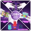 Nicella Magic Kit - 208+Magic Tricks for Kids Age 6-8, Magic Set with Manual and Video for Beginners and Kids, Christmas Halloween Birthday Gifts Toys for Ages 6 7 8 9 10 11 12 Years Old Boys Girls view 3