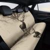 NWTRJ Abstract Tree Elk Picture Car Back Seat Covers Soft Waterproof Cars Rear Bench Cushion Covers Dust and Scratch Proof Auto Backrest Protector Cover Universal Fit Most Trucks SUV Van view 4