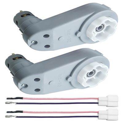 2PCS 24 Volt RS775 Kids Ride On Car Gearbox, 18V-24V Children Electric Car Gearbox High Speed DIY Upgrade Power Wheel for Children Ride On Toys