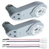 2PCS 24 Volt RS775 Kids Ride On Car Gearbox, 18V-24V Children Electric Car Gearbox High Speed DIY Upgrade Power Wheel for Children Ride On Toys view 1