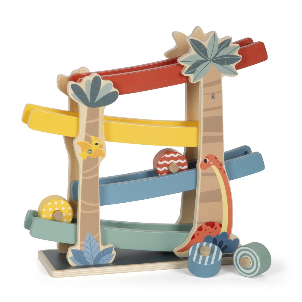 Small Foot Wooden Dino Marble Track