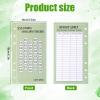 48 Sheets Money Savings Challenges Binder, 6.3x3.54 Inch Budget Tracking Cards Cash Planning Sheets Savings Challenge Binder Refills Funny Gift for Recording Cash (US Dollar Version) view 2