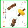 2 Pack 6.59ft Climbing Rope with Knots Colorful Playground Rope Swing Tree Climbing Ropes for Kids Outdoor Swing Set Backyard Accessories view 2