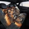 NWTRJ SciFi Lion Car Back Seat Covers Soft Waterproof Cars Rear Bench Cushion Covers Dust and Scratch Proof Auto Backrest Protector Cover Universal Fit Most Trucks SUV Van view 4