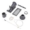 Bnineteenteam RC Boat Pump Jet Water Pusher, Furiong New 1 Set Electric RC Boat Thruster Remote Control Jet Pusher with Compatible for 80 120cm Length Hull (Gray view 2