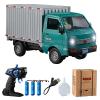 GoolRC Remote Control Truck for Teens, 2.4GHz 1:16 Remote Controlled Transport Car with LED Light & Spray Function, Rear Compartment Transport Goods, Toy Teens Gifts view 1