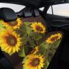 NWTRJ Sunflower Plant Car Back Seat Covers Soft Waterproof Cars Rear Bench Cushion Covers Dust and Scratch Proof Auto Backrest Protector Cover Universal Fit Most Trucks SUV Van view 4