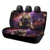 NWTRJ A Cat in Outer Space Car Back Seat Covers Soft Waterproof Cars Rear Bench Cushion Covers Dust and Scratch Proof Auto Backrest Protector Cover Universal Fit Most Trucks SUV Van view 1