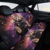 NWTRJ A Cat in Outer Space Car Back Seat Covers Soft Waterproof Cars Rear Bench Cushion Covers Dust and Scratch Proof Auto Backrest Protector Cover Universal Fit Most Trucks SUV Van view 4