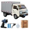 GoolRC Remote Control Truck for Teens, 2.4GHz 1:16 Remote Controlled Transport Car with LED Light & Spray Function, Rear Compartment Transport Goods, Toy Trucks for Teens Gifts view 1