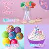 Cake Pop Kit,Kids Baking Sets for Kids,Lollipop Making Kit for Girls,Chocolate and Cupcake Making Includes Silicone Cake Pop Mold for Christmas and Halloween,Carolar view 2