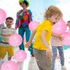 24 Pcs Pink Punch Balloons Bounce with Rubber Band Handle Punching Balloon Heavy Duty for Birthday party favors, Kids (Pink) view 4