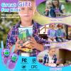 Vvinca Rechargeable Walkie Talkies for Kids 4 Pack, 5-7 Year Old Boy Toys Long Range 22 Channels 2 Way Kids Walkie Talkie with Flashlight for Camping Hiking Indoor Outdoor 3 4 5 6-12 Girl Boy Gift view 3