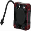 Auttoop Aluminum 32000RPM 25x25MM RC Cooling Fan Remote Control Vehicle Heat Dissipation Fan RC Electronic Speed Controller Strong Metal Fan for 1/10, 1/8, 1/12 Scale RC Car 25Mm Rc Fan Black Red view 1