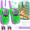 Vvinca Walkie Talkies for Kids Rechargeable, Spider Toys for Ages 3 4 5 6 7 8 9 10 Boys Girls Christmas Birthday Gifts for 3-12 Year Old, 2 Way Radio 22 CH VOX Long Range Walkie Talkie with Flashlight view 1