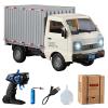 GoolRC Remote Control Truck for Teens, 2.4GHz 1:16 Remote Controlled Transport Car with LED Light & Spray Function, Rear Compartment Transport Goods, Toy Trucks for Teens Gifts view 1