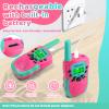 Walkie Talkies for Kids, 3 Miles Long Range 22 Channels 2 Way Rechargeable Kids Walkie Talkie with Flashlight for Camping Hiking Indoor Outdoor Toy 3 4 5 6-12 Boy Girl Birthday Gifts 2 Packs view 3