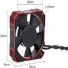 Auttoop Motor Cooling Fan 35mm Metal Cooling Fan Motor for 1/10 1/12 1/8 RC Car Brushless Motor 21000RPM view 3