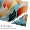 1000 Piece Jigsaw Puzzles for Adults Challenging Puzzle Wooden Picture Puzzle Personalized Custom Mid-Century Modern Style Wood Puzzle for Family Game Nights Gifts 29.5x19.7 inches Puzzle view 3