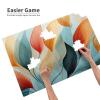 1000 Piece Jigsaw Puzzles for Adults Challenging Puzzle Wooden Picture Puzzle Personalized Custom Mid-Century Modern Style Wood Puzzle for Family Game Nights Gifts 29.5x19.7 inches Puzzle view 4