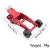 FACCNOY Adjustable Metal Wheelie Bar for 1/14 MJX Hyper Go 14210 14209 H14BM High Speed RC Brushless Remote Control Car Upgrades 14120 (Black) view 4