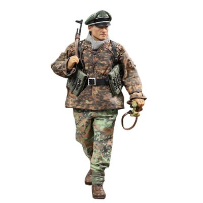 1/12 Scale Action Figure,6inch 12th Infantry Division Soldier Figure Doll Flexible Miniature Figures Collection