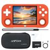 XU MINI M Retro Handheld Game Consoles, 2.8 inch IPS Screen, Built-in 64G TF Card, with 2600 mAh Battery Life 6 Hours with Case Orange view 1