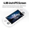 Trimui Smart Pro Handheld Game Console 4.96-Inches Display Game Console, Linux System with Allwinner A133P Processor Built-in 64G TF Card White view 2
