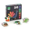Vilac - Set of 20 Animal Magnets by Andy Westface - Immerse Yourself in The Rainbow Universe with These Colourful Wooden Magnets - Stimulate Imagination and Creativity view 1
