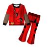 ENQANGE Rise Red Costume Outfits for Kids Girls Halloween Princess Musical Party Dress Up Clothes view 1