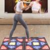 Fabater Dance Mat, MTV and Cartoon Dance Mode Foot Pads with Hand Grip, Electronic Game Mat for TV, Parent Child Interaction, Foldable Design, Soft Facecloth Material, Idea view 2