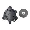 Black Tribrach with Optical Plummet & GPS Tribrach Adapter with 5/8" x11 Mount Rotate Screw for Total Station GPS GNSS view 2