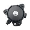 Black Tribrach with Optical Plummet & GPS Tribrach Adapter with 5/8" x11 Mount Rotate Screw for Total Station GPS GNSS view 4