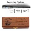 Working Telescope, Engraved Spyglass, Pirate Telescope, Gift for Husband, Son Gift, Gift for Him, (16 inches Brass) view 2