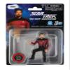 3.75 Inch Star Trek Next Generation Assortment, Articulated Collectible Figures featuring Data, Picard, Riker, and Worf. Each sold separately. Styles selected at random. For collectors & fans ages 12+ view 1