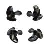 2Pairs RC Boat Dia. 34mm 30mm 26mm Three-Blade Fully Immersed Paddle Positive Negative Propellers PC Material Props RC/Simulation Boat(2pairs 26x3mm) view 1