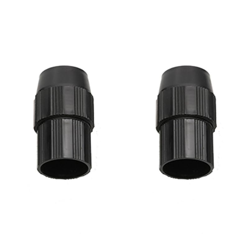 2PCS Telescopic Tube Plastic Connector 16-19mm Stainless Steel Dip Net Pole Telescoping Pipe Clamp Fixed Lock for Outdoor Hobby(34-32mm)