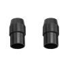 2PCS Telescopic Tube Plastic Connector 16-19mm Stainless Steel Dip Net Pole Telescoping Pipe Clamp Fixed Lock for Outdoor Hobby(34-32mm) view 1