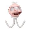 Baby Stroller Fan Quiet Rechargeable Flexible Clip On with Night Light for Baby Stroller view 1