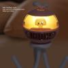 Baby Stroller Fan Quiet Rechargeable Flexible Clip On with Night Light for Baby Stroller view 2
