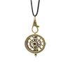 Breezy Made in USA, Multipurpose Fidget Spinner Top, Stress Relief Accessory Toy, Spinning Top Amulet Jewelry Necklace, 4 Pack Roulette + Ferris Wheel Bundle Antique Brass + Silver view 4