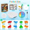 iuuoi 70Pcs Tetra Board Game for Kids & Adults 4-8 8-12, Team Building Blocks Stacking Game, Stacking Balance Blocks Toy for Family Friend, 2 Players+ Family Games view 3