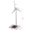 ZASCHMOY Mini Wind Mill Toy for Kids Science Teaching Tool - Solar Energy, ABS Plastic, White, 14 * 9 * 26cm view 4