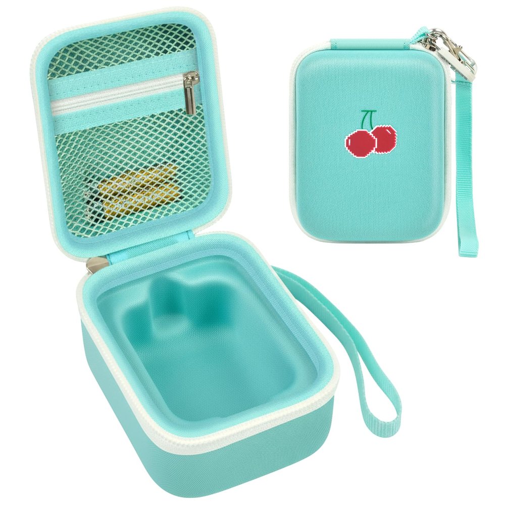 Case for Bitzee Interactive Toy Digital Pet and Case, Hard Carrying Holder for Virtual Electronic Pets React to Touch, Protective Container for AA Batteries and Other Accessories (Box Only)-Green